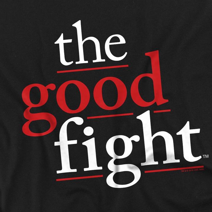 Actual product image The Good Fight Unisex Adult Logo T-Shirt (XXL)