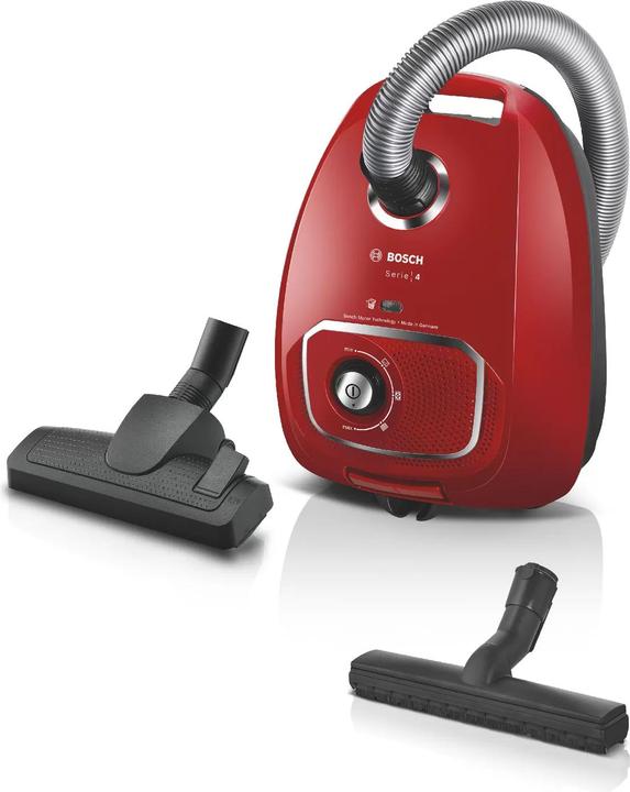 Actual product image Bosch Hausgeräte BGLS4X380 Series | 4 - Stofzuiger met zak - Rood