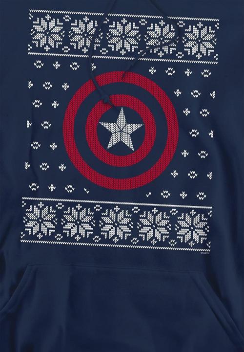 Produktbild Captain America Kapuzenpullover (L)
