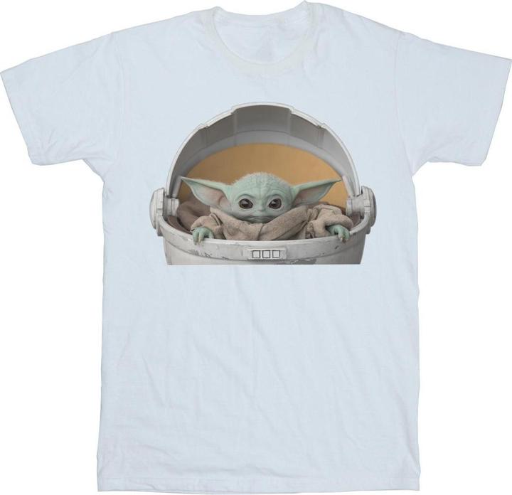 Immagine prodotto Star Wars The Mandalorian The Child Pod Maglietta Ampia Donna (XXL)