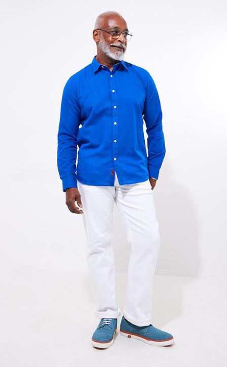 Image du produit Joe Browns Linen Blend Long Sleeve Shirt (S)