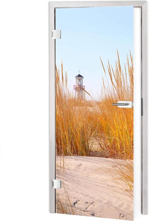 Produktbild Trenddeko Leuchtturm im Strandfeld (91 x 200 cm)