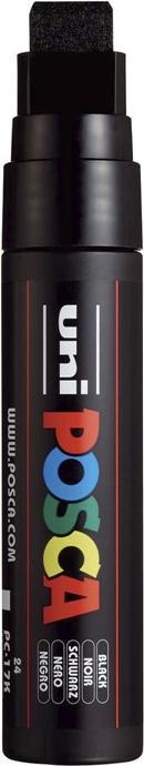 Actual product image Posca Marker PC-17K rectangular tip (Black, 15 mm, 1 x)