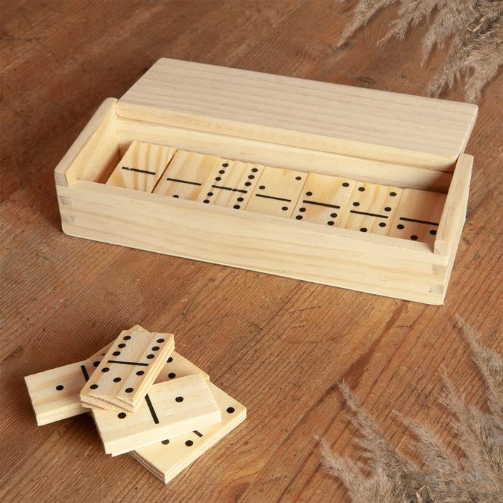 Productafbeelding Lifetime Games Lege houten domino (Meertalig)