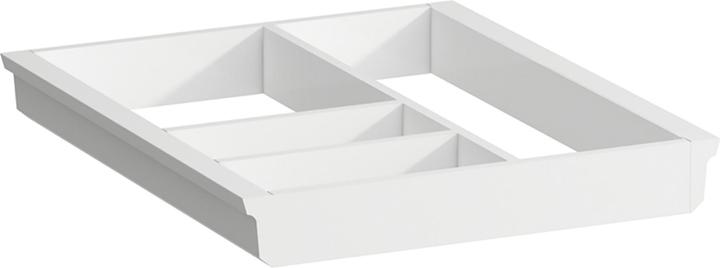 Laufen Space Ordnungssystem, 320x374x45, für Schubladen und Trolly, weiss