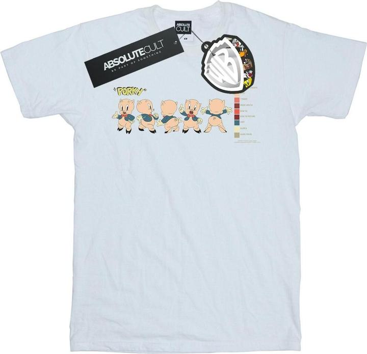 Produktbild Looney Tunes Porky Pig Colour Code TShirt (M)