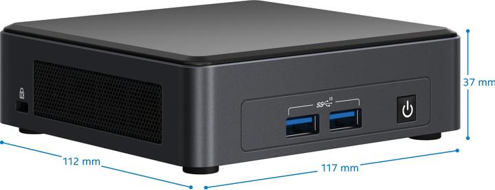 Produktbild Intel NUC 11 Pro Kit - NUC11TNKi5 (Intel Core i5-1135G7)