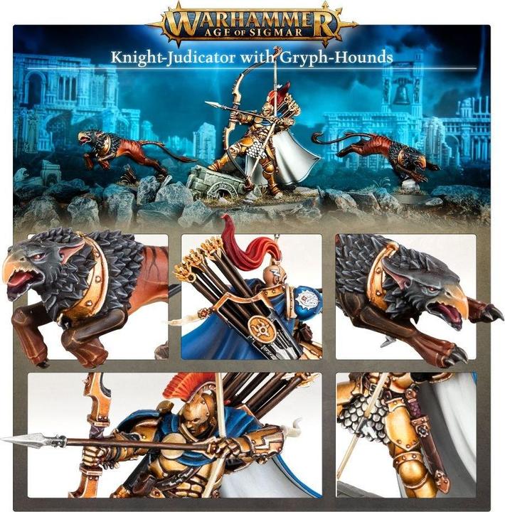 Produktbild Games Workshop Knight-Judicator with Gryph-hounds (Kunststoff)