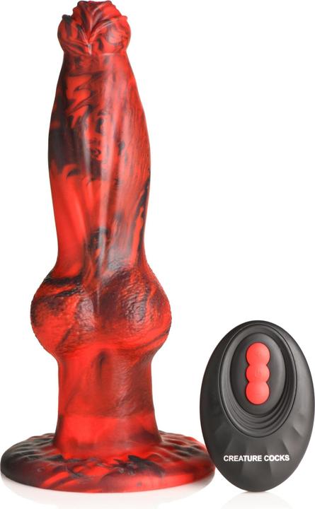 Actual product image Creature Cocks Stossender und Vibrations Dildo