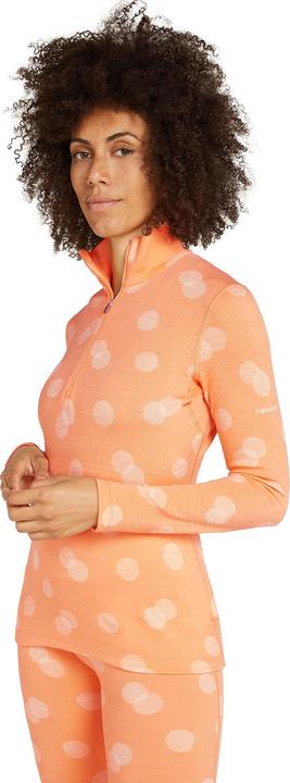 Actual product image Icebreaker 260 Vertex Falling Flakes Half Zip (L)