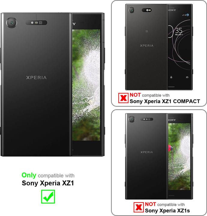 Productafbeelding Cadorabo Boek Onzichtbare Magneethoes (Sony Xperia XZ1)