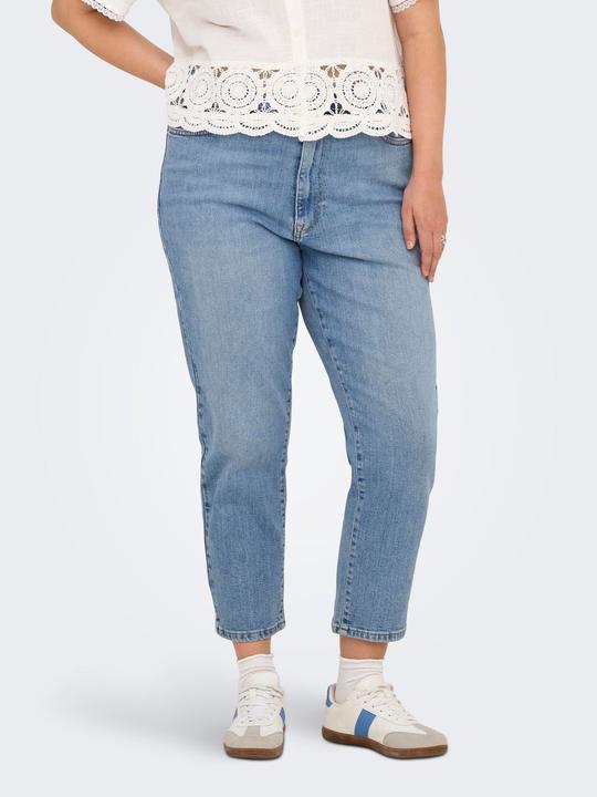 Produktbild Only CAREMILYSTRETCH Hohe Taille Gerade geschnitten Jeans Straight-Fit jeans (48)