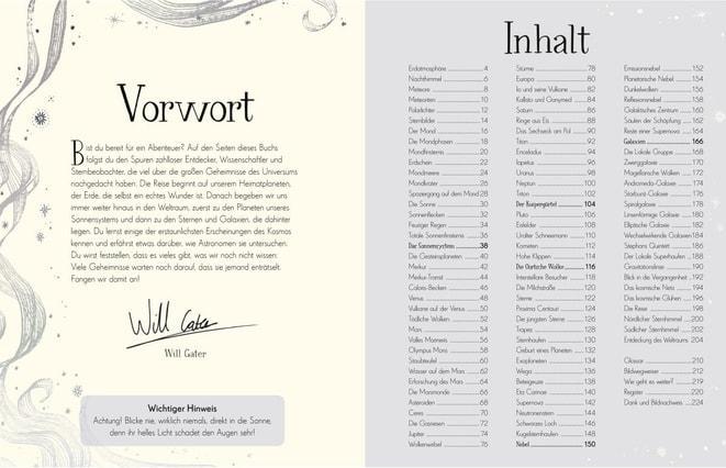 Produktbild Wundervolle Welt der Sterne (Deutsch, Will Gater, Daniel Long, Angela Rizza, Birgit Reit, 2021)