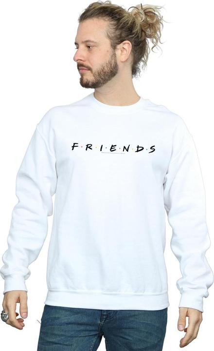 Actual product image Friends Mens Text Logo Sweatshirt (3XL)