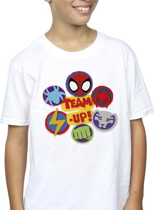 Image du produit - T-shirt SPIDEY AND HIS AMAZING FRIENDS TEAM UP - Garçon (140, 146)