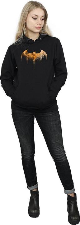Immagine prodotto Batman Arkham Knight Halloween Moon Logo Fill Felpa con Cappuccio Donna (XL)