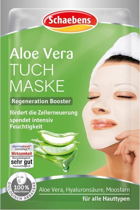 Immagine prodotto Schaebens Maschera viso con estratto di aloe vera, 1 pezzo
