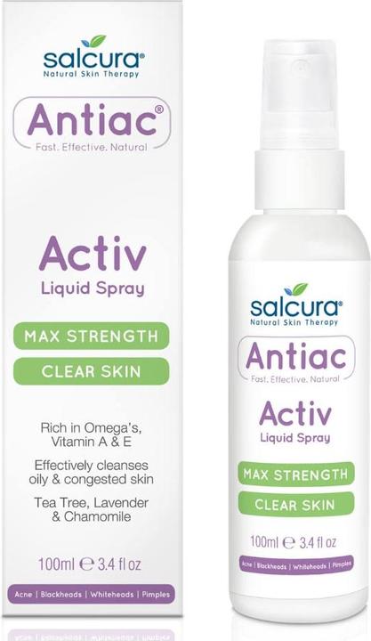 Produktbild Salcura Antiac Activ Liquid Spray 100 ml (Reinigungstücher, 100 ml)