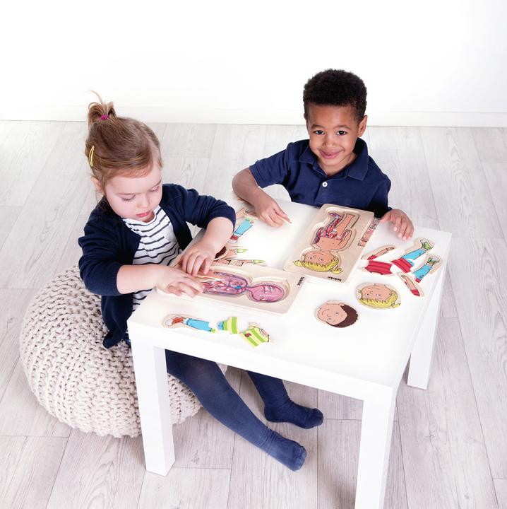 Image du produit Beleduc Puzzle Couches Ton corps garçon (29 pièces)
