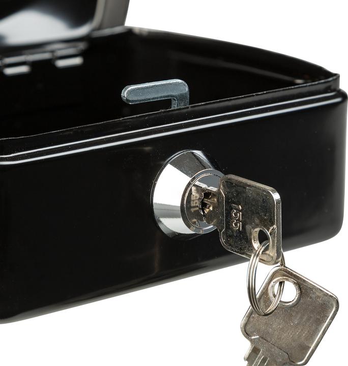 Produktbild Idena Geldkassette Mini 125x95x60mm, schwarz