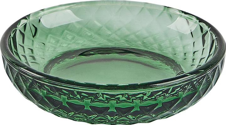 Produktbild Beliani Badezimmer Set 4-teilig Glas grün CANOA