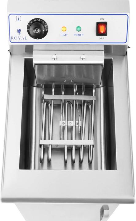 Image du produit Royal Catering Friteuse sur armoire - 1 x 16 litres (Prise UE)