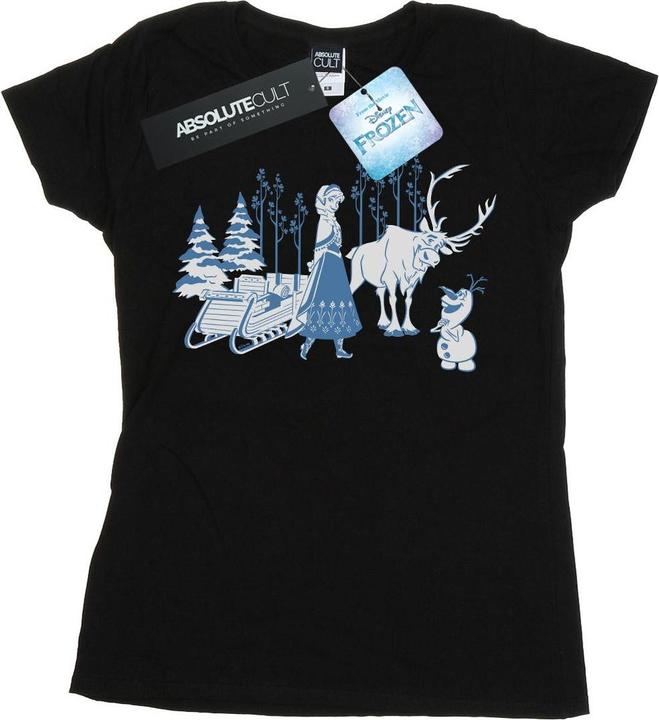 Immagine prodotto Disney Frozen Anna Sven And Olaf Maglietta Donna (S)