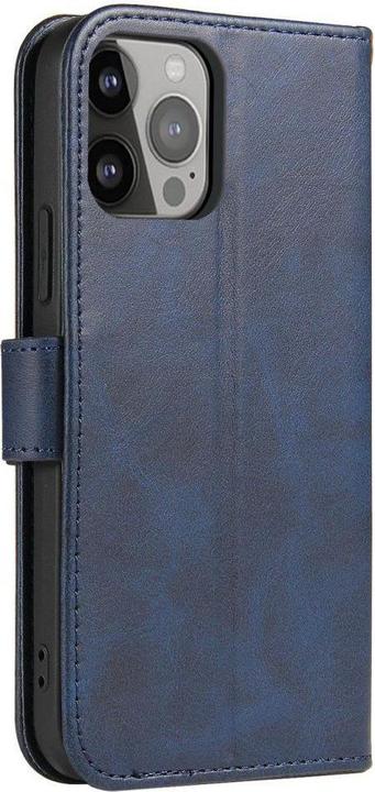 Productafbeelding Hurtel Magneethoes met klep en portemonnee - blauw (Samsung Galaxy S24+)