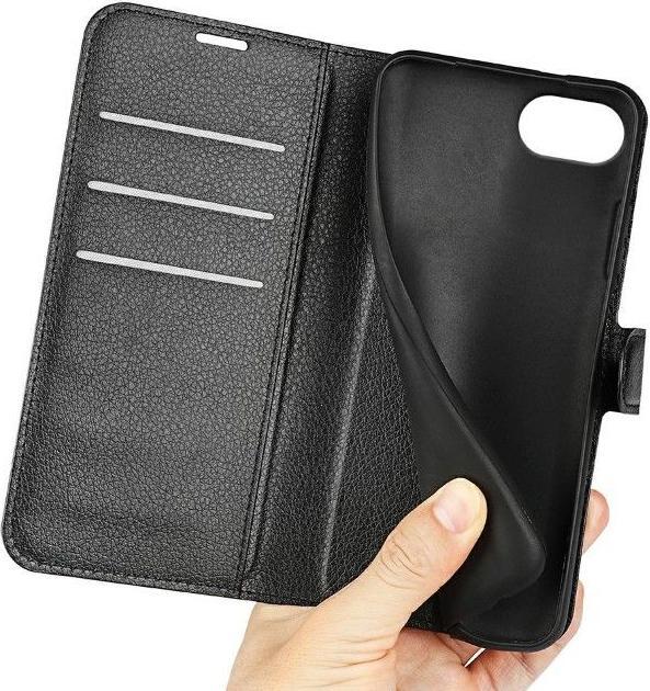Actual product image MU Classic Litchi Leder Bookcover Series (Apple iPhone 16e)