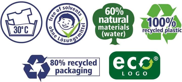 Actual product image tesa ecoLogo glue stick, odourless glue stick for paper / cardboard