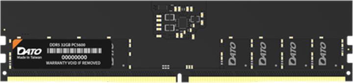 Image du produit Dato - Computer Memory (DT8G5DU48) - for Desktop, DDR5, RAM, 8GB, 4800MHz - Black (4800 MHz, RAM DDR5)