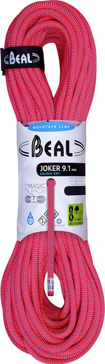 Produktbild Beal Joker Unicore 9.1 Golden Dry Kletterseil (80 m)