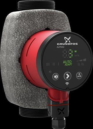 Actual product image Grundfos POMPA ALPHA2 32-80 180 1x230V 50Hz 6H