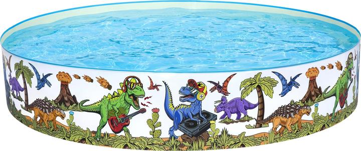 Actual product image Bestway Dinosaur Fill 'N Fun Kids Play Pool 2.44 m x 46 cm
