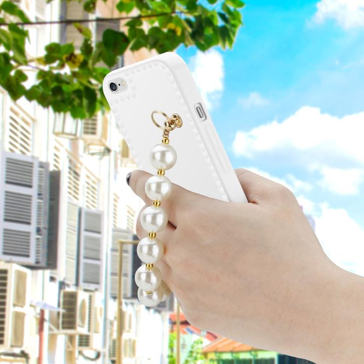 Immagine prodotto Cadorabo Custodia per Apple iPhone 6 / 6S in TPU in stile perla (Apple iPhone 6)
