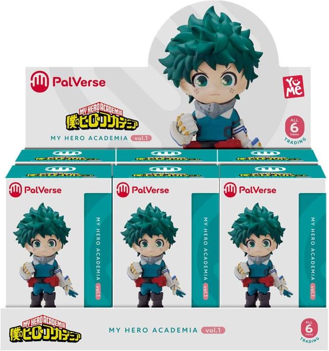 Actual product image YuMe My Hero Academia Anime Series Minifigures 9 cm Display (6)