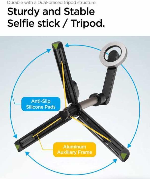 Actual product image Spigen Selfie Stick Wondersnap MagFit S570W Compatible
