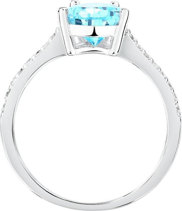Produktbild Morellato Timeless silver ring with zircons Tesori SAIW2050 - Circuit: 58 mm (58, 925 Silber)