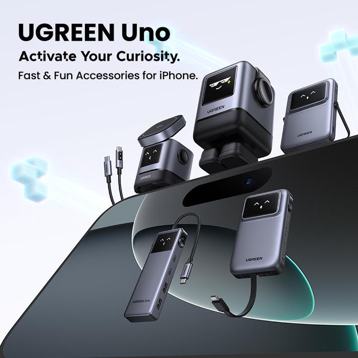Produktbild Ugreen CARGADOR USB-A+3*USB-C 100W GAN FAST (UG45515B) (100 W)