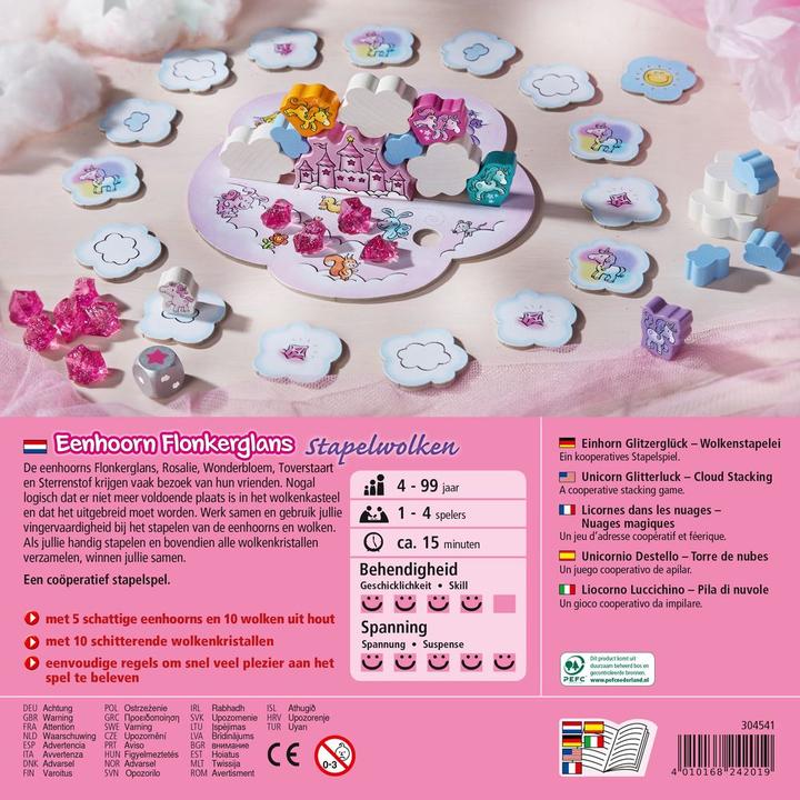 Produktbild Haba Einhorn Glitzerglück (Deutsch, Spanisch, Französisch, Niederländisch, Italienisch)