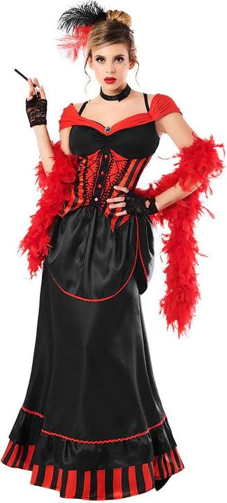 Actual product image Boland Damen Saloon Girl Jolene Damenkostüm (M/L)