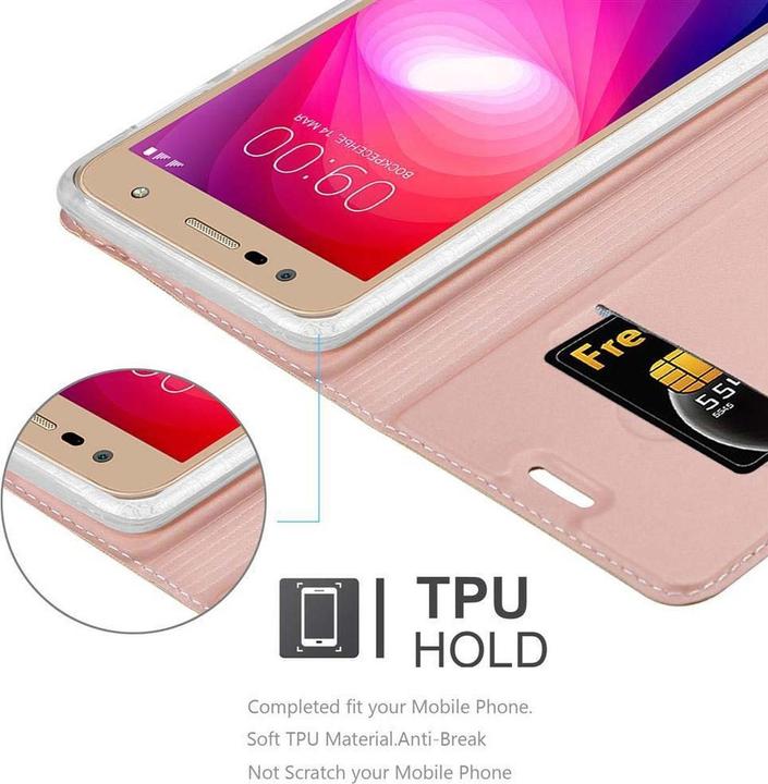 Produktbild Cadorabo Book Classy Style Cover (LG X Power 2)