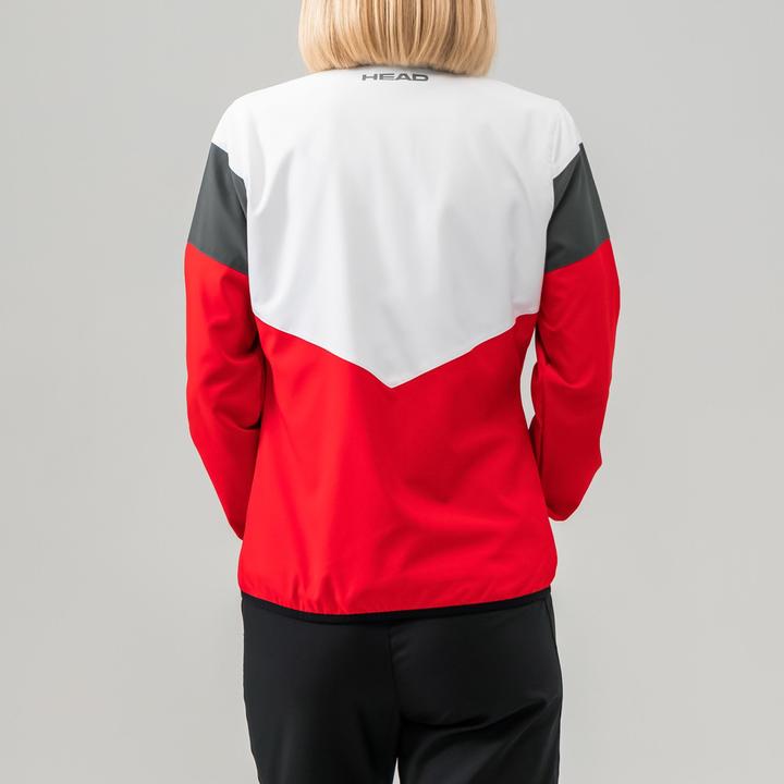 Produktbild Head Club Jacket W rot (XS)