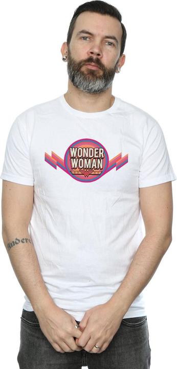 Image du produit - T-shirt WONDER WOMAN RAINBOW LOGO - Homme (XL)