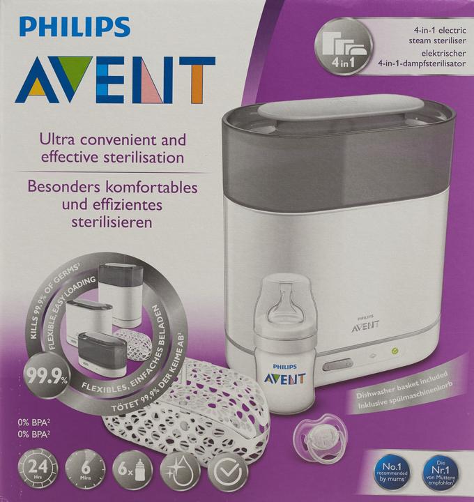 Actual product image Philips Avent 4- in-1 steam sterilizer