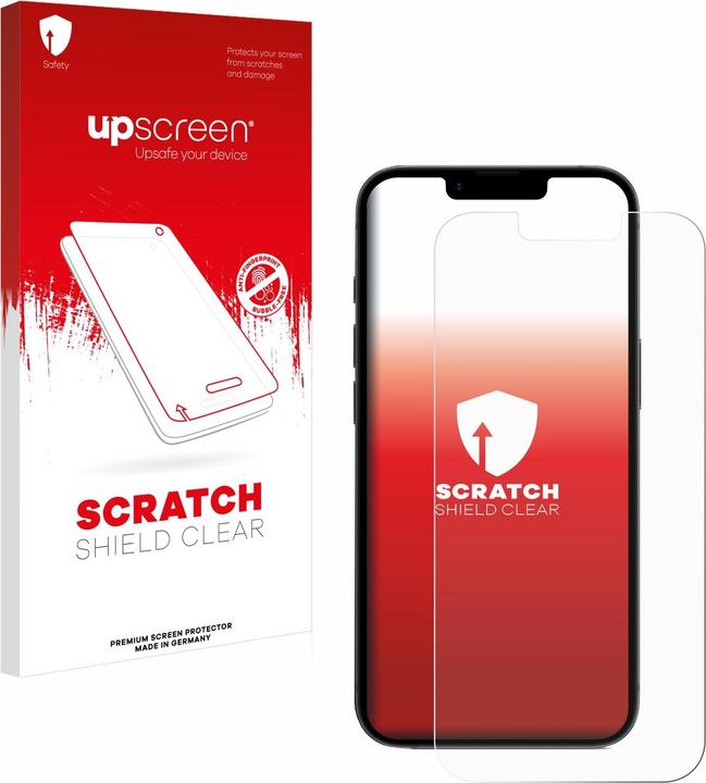 Actual product image upscreen Scratch Shield Protector (1 Piece, Apple iPhone 16e)