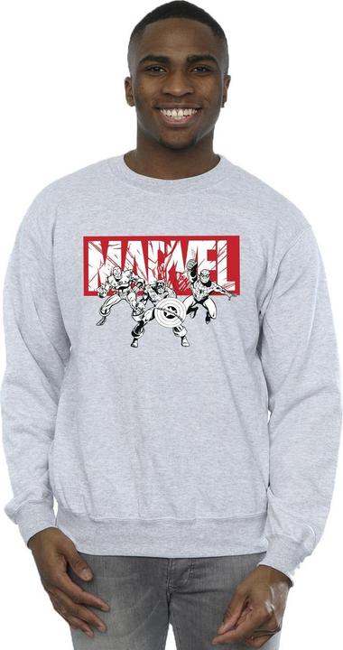 Produktbild Comics Hero Group Sweatshirt (XXL)