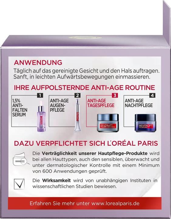 Immagine prodotto L'Oréal Paris Loreal, Revitift filler, crema giorno, 50 ml (50 ml, Crema da giorno)