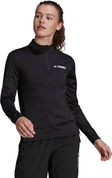 Produktbild adidas Terrex Multi Oberteil mit halbem Reissverschluss Langärmlig (32 D)