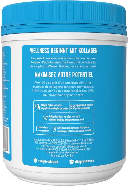 Produktbild Vital Proteins Collagen Peptides (1 Stück, Pulver, 567 g)